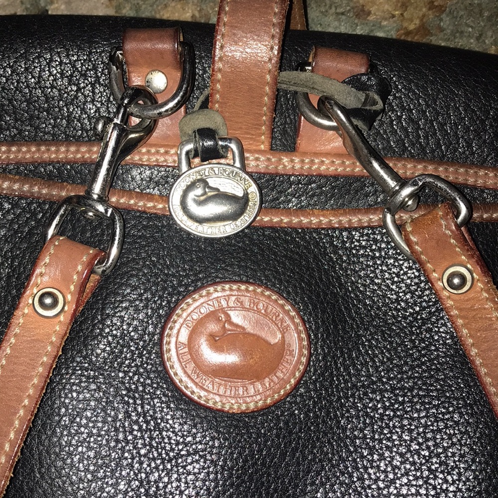 Vintage Mini Dooney & Bourke Leather Backpack - Picture 7 of 15